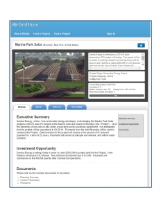 GridShare Image - Screenshot of Marine Park Solar JPG