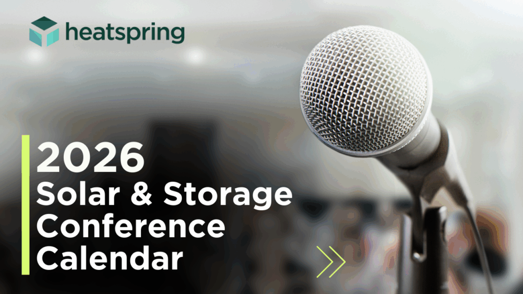 Solar & Storage Conferences Happening in 2026 - HeatSpring Magazine